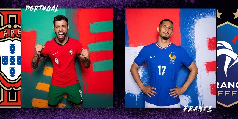 پخش زنده بازی پرتغال فرانسه 15 تیر 1403