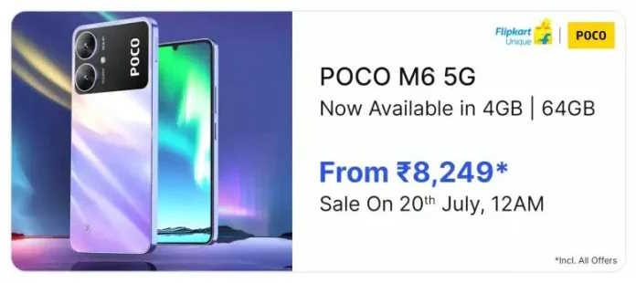 پیکربندی جدید پوکو M6 5G