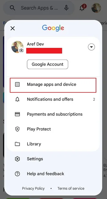 ابتدا سایر برنامه ها را بروزرسانی کنید مرحله اول