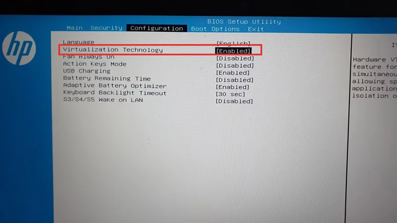 فعال سازی Hyper-V در ویندوز