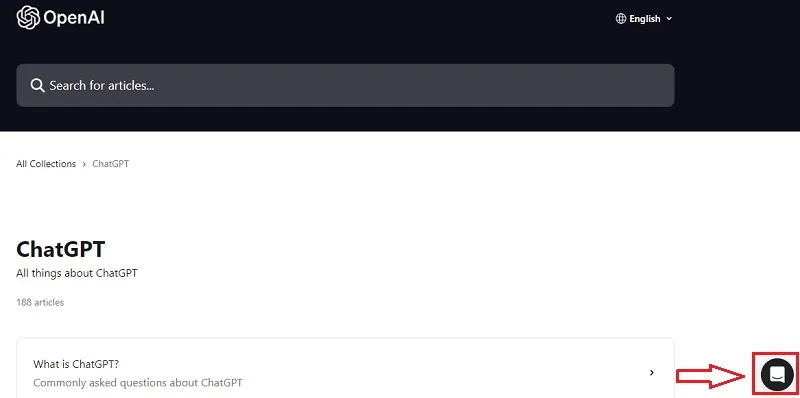 تماس با تیم پشتیبانی OpenAI مرحله دوم