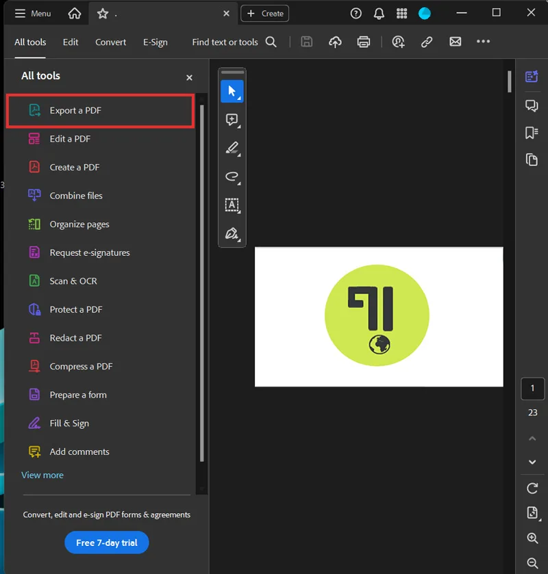 تبدیل PDF به Word بدون بهم ریختگی با Adobe Acrobat