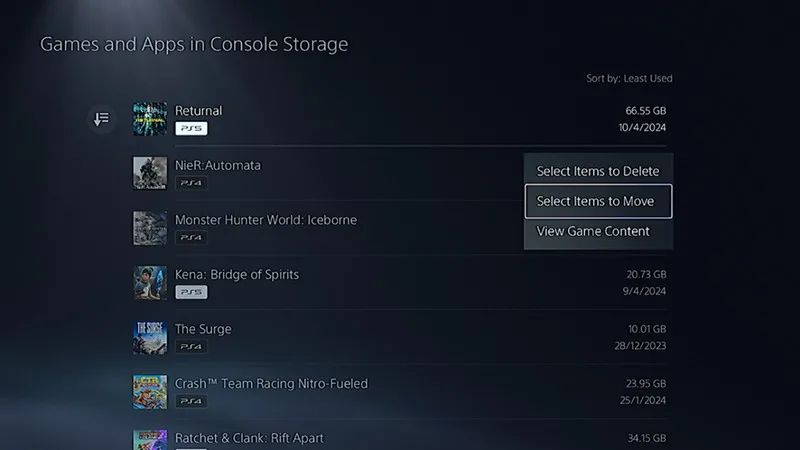 افزایش حجم ps5