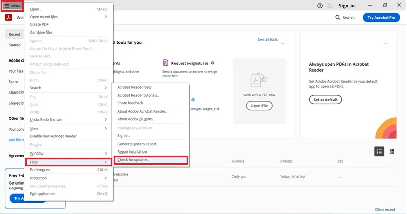دلیل باز نشدن فایل pdf در کامپیوتر