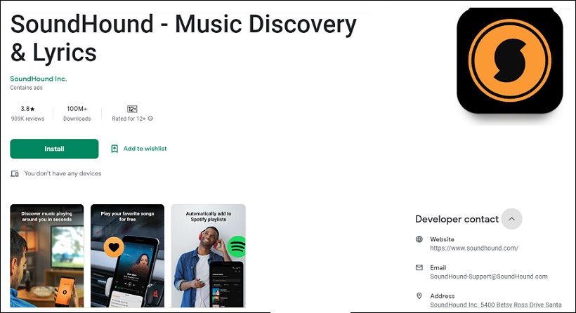 بهترین برنامه تشخیص آهنگ
