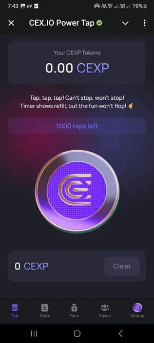 بازی جایگزین همستر CEX.IO
