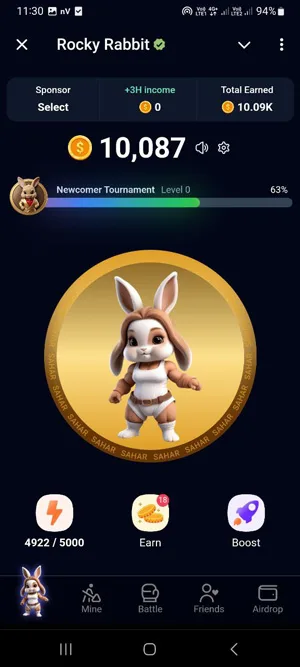 بازی Rocky Rabbit
