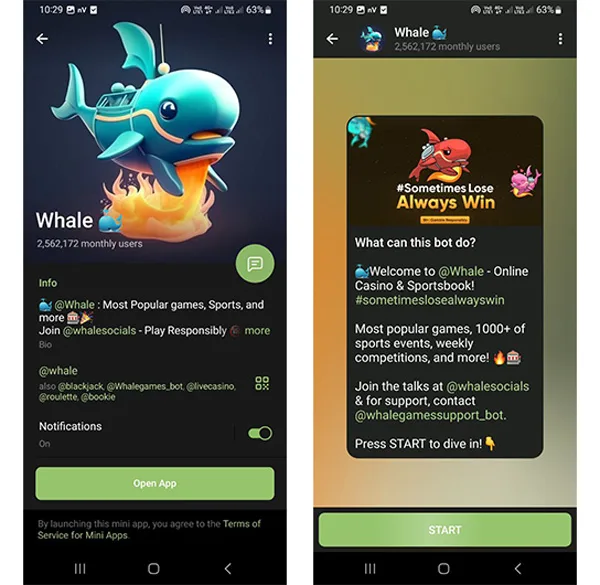 بازی Whale