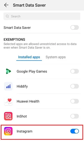 فعال کردن Data Saver گوشی اندرویدی مرحله چهارم