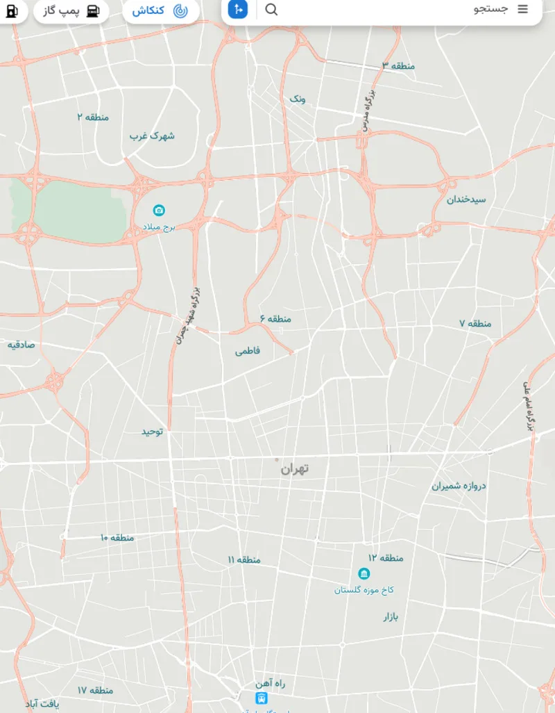  ثبت آدرس در نشان
