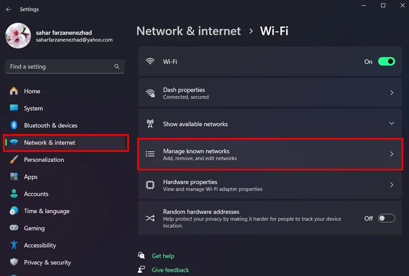 حل مشکل No Internet در ویندوز