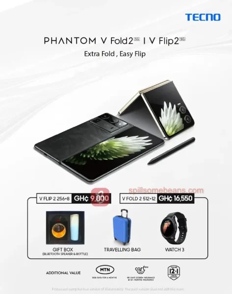 قیمت تکنو فانتوم V فولد 2