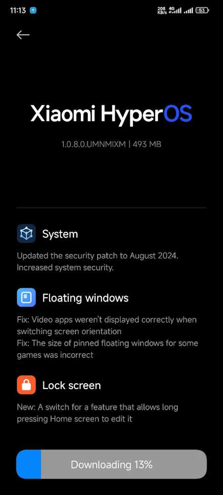 آپدیت اوت HyperOS برای پوکو F5 پرو