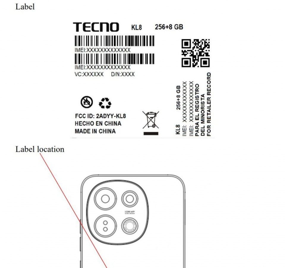  مشخصات فنی گوشی Tecno Spark 20