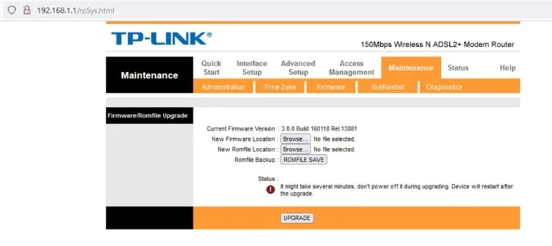 افزایش برد وای فای مودم tp link