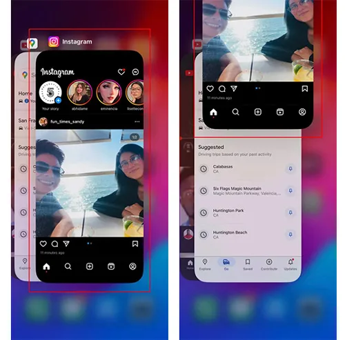 بستن برنامه ها در آیفون