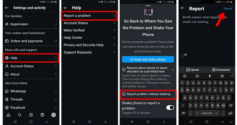 گزارش ارور Challenge Required در اینستاگرام