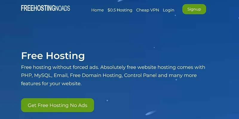 هاست خارجی FreeHostingNoAds