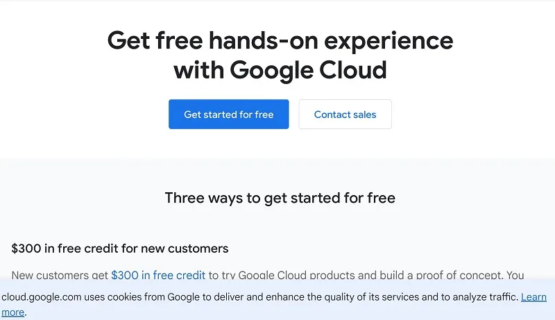 هاست رایگان Google Cloud Platform (Free Tier)