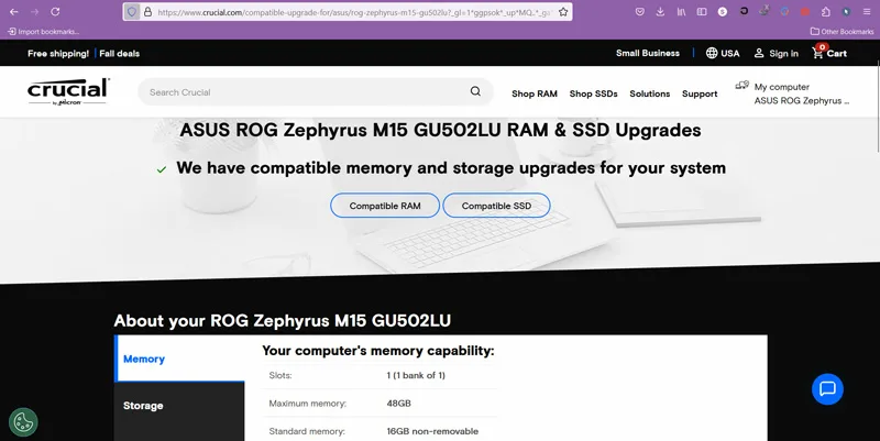 قابلیت‌های سخت افزاری ارتقاء سیستم