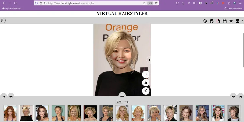 وبسایت Hairstyle