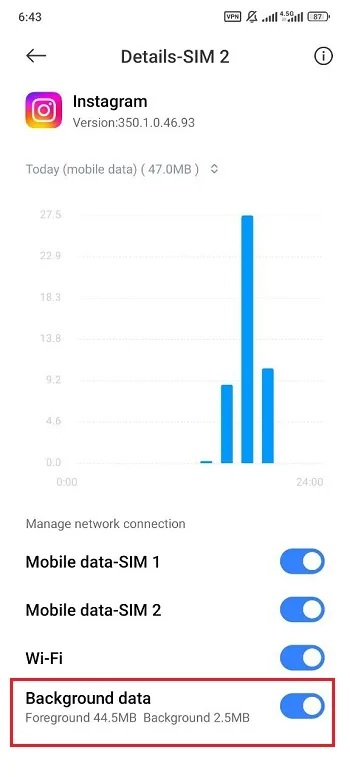غیرفعال کردن Data Saver اندروید مرحله چهارم