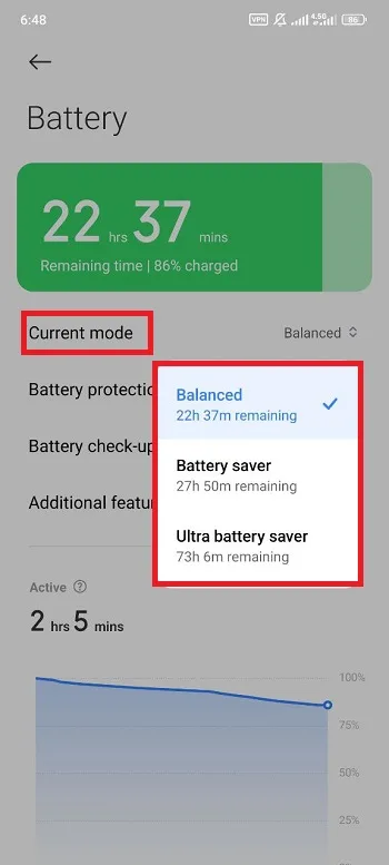 حالت Battery Saver در اینستاگرام 2