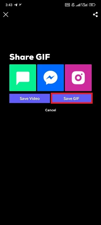تبدیل فیلم به گیف با Giphy مرحله 4
