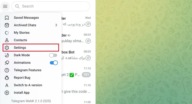 بررسی هک شدن تلگرام در وب 2