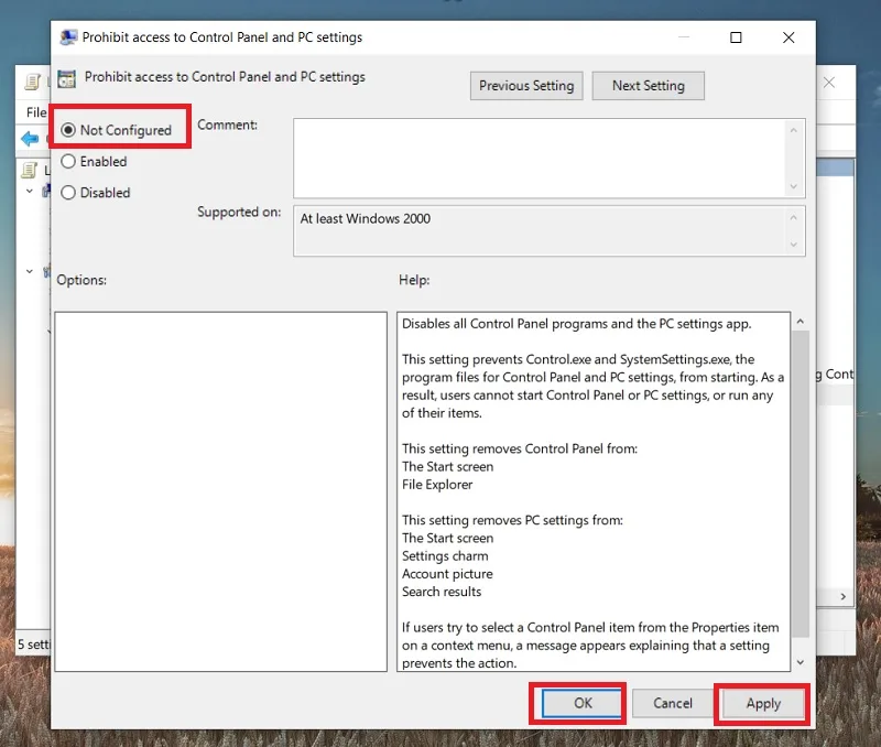 حل مشکل باز نشدن Settings در ویندوز 11