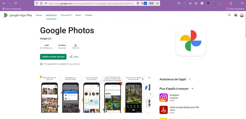 اپلیکیشن Google Photos