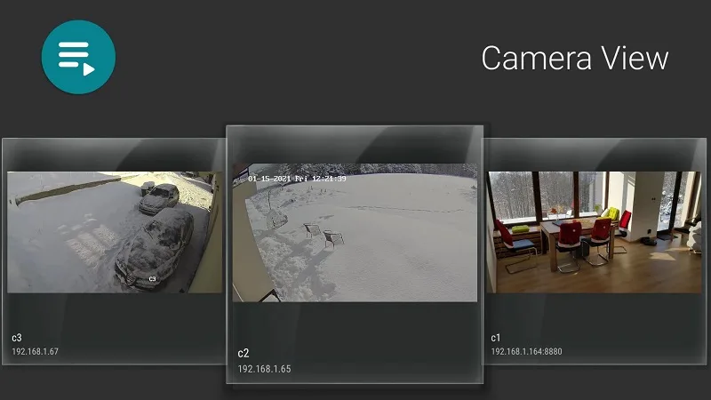 معرفی برنامه IP Camera Viewer