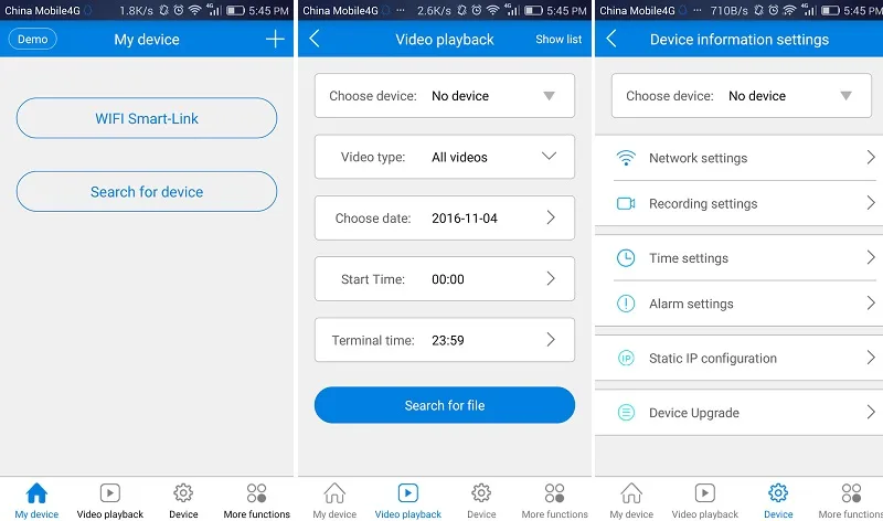 برنامه V380 به عنوان بهترین برنامه جایگزین XMEye