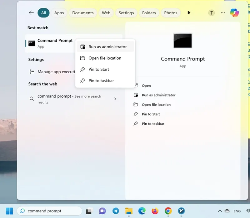 مجوز نصب برنامه در ویندوز