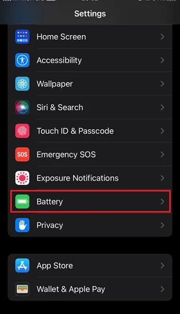 ارور charging on hold ایفون