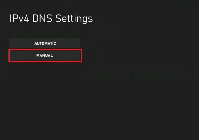 تنظیمات dns در xbox