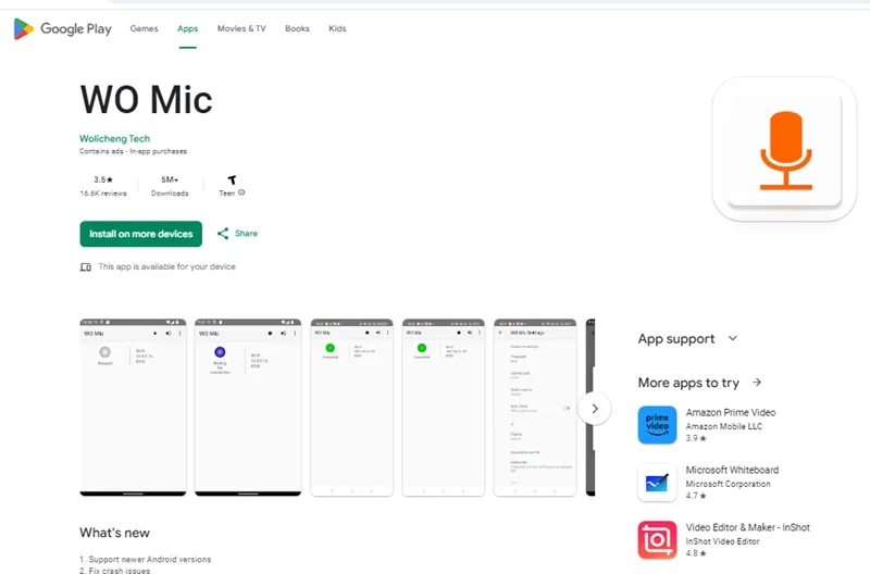 تبدیل گوشی به میکروفون با کابل aux