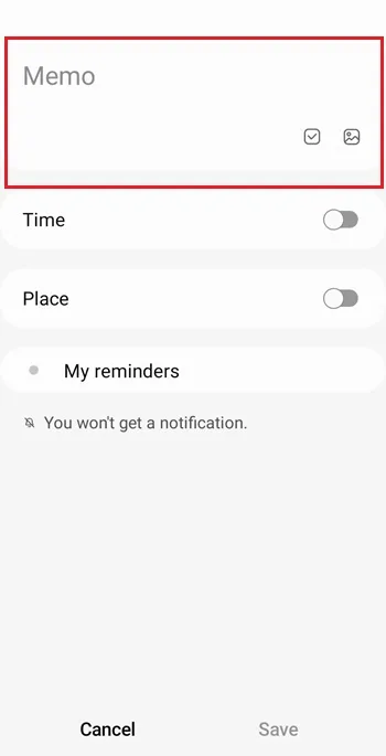 روش استفاده از reminder سامسونگ