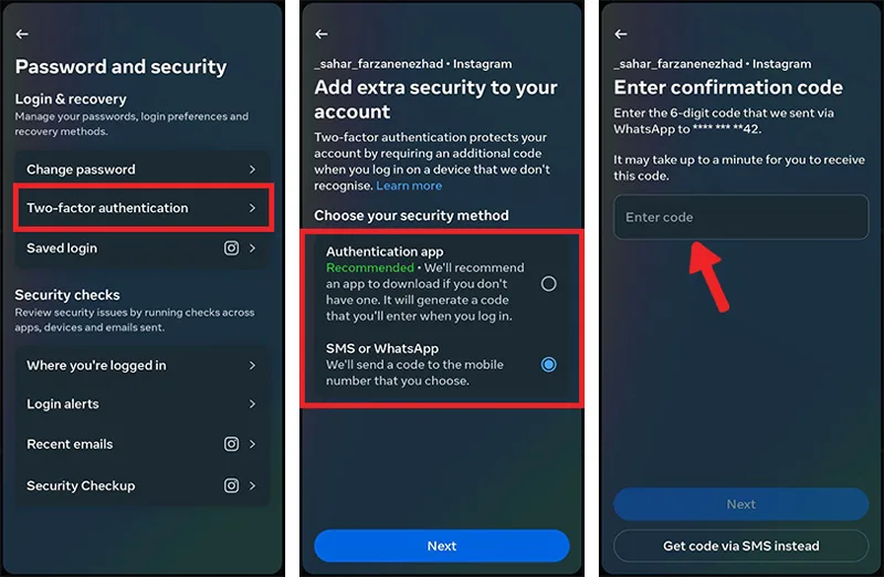 رفع ارور Your request is pending اینستاگرام