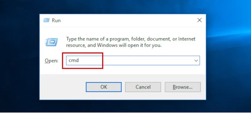 باز کردن Command Prompt در ویندوز ۱۰ 
