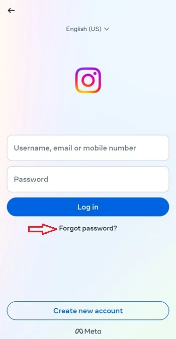 بازگردانی پیج اینستاگرام