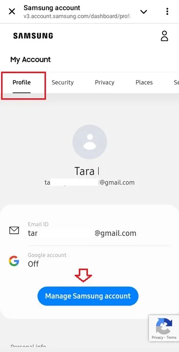 حل مشکل ساخت سامسونگ اکانت