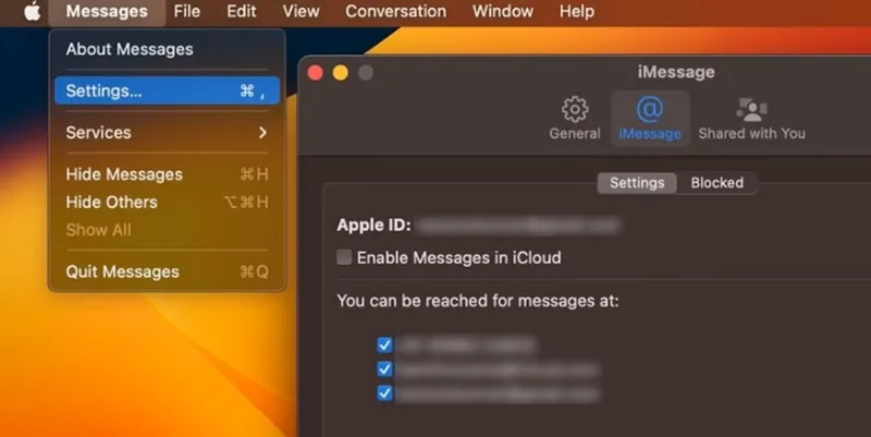 روش رفع ارور iMessage Activation
