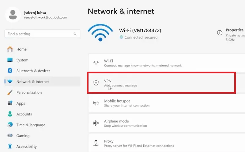 استفاده از VPN جدید یا قطع و وصل کردن آن برای حل مشکل ارور Diver در بازی وارزون