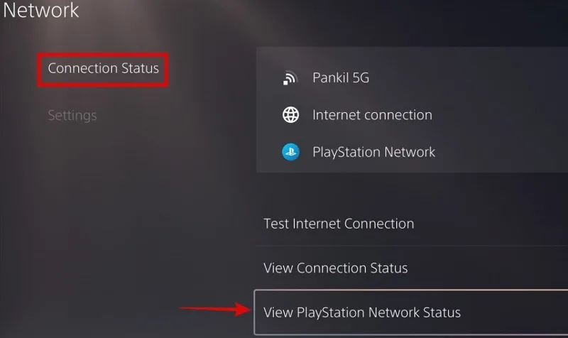 بررسی وضعیت سرورهای پلیاستیشن و ارور Cannot Use the Content PS5