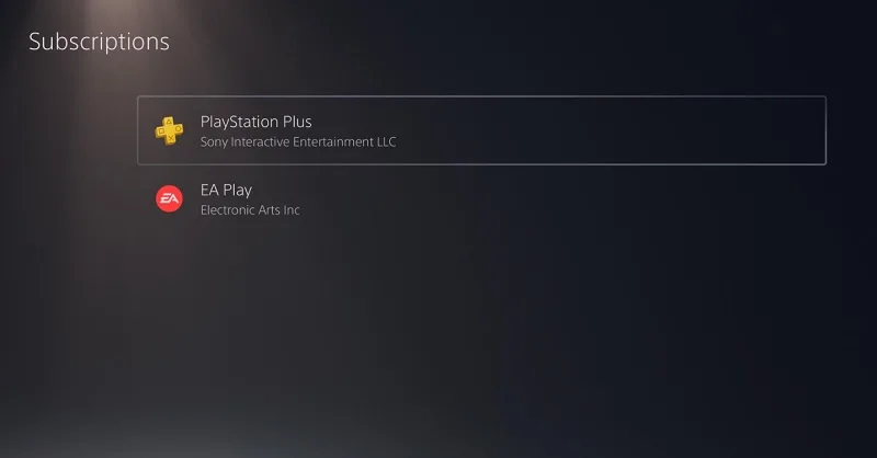 تایید اشتراک PS Plus یا PS Now برای رفع ارور cannot use the content ps5