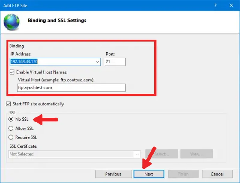 راه اندازی FTP Server در ویندوز 11