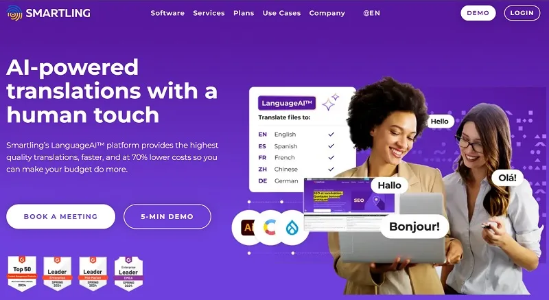 مترجم هوش مصنوعی Smartling