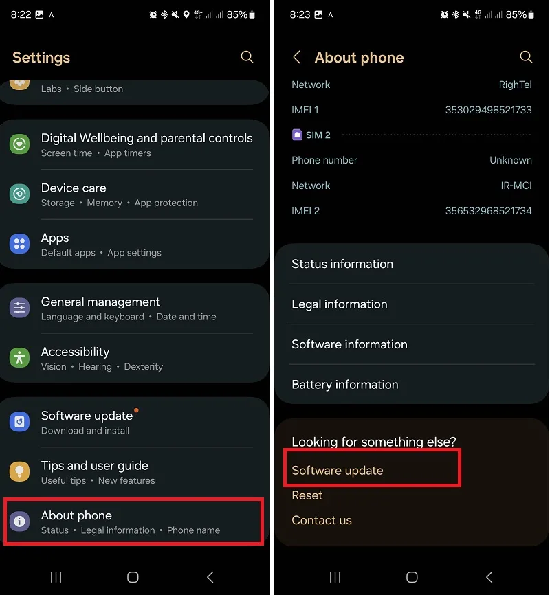 به‌روزرسانی سیستم عامل اندروید جهت حل مشکل Permission در اندروید