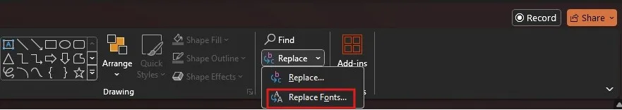 جایگزین کردن فونت متداول با فونت سفارشی رفع ارور Font Not Available